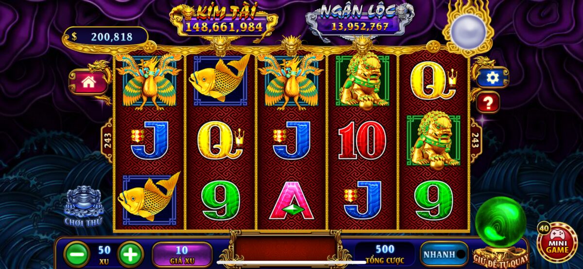 Quay Slot Kho Báu Tứ Linh Cùng HitClub - Nổ Hũ Cực Đỉnh