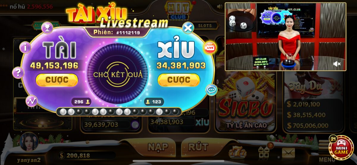 Tài Xỉu Livestream Hitclub - Casino Live Xanh Chín Nhất 2024